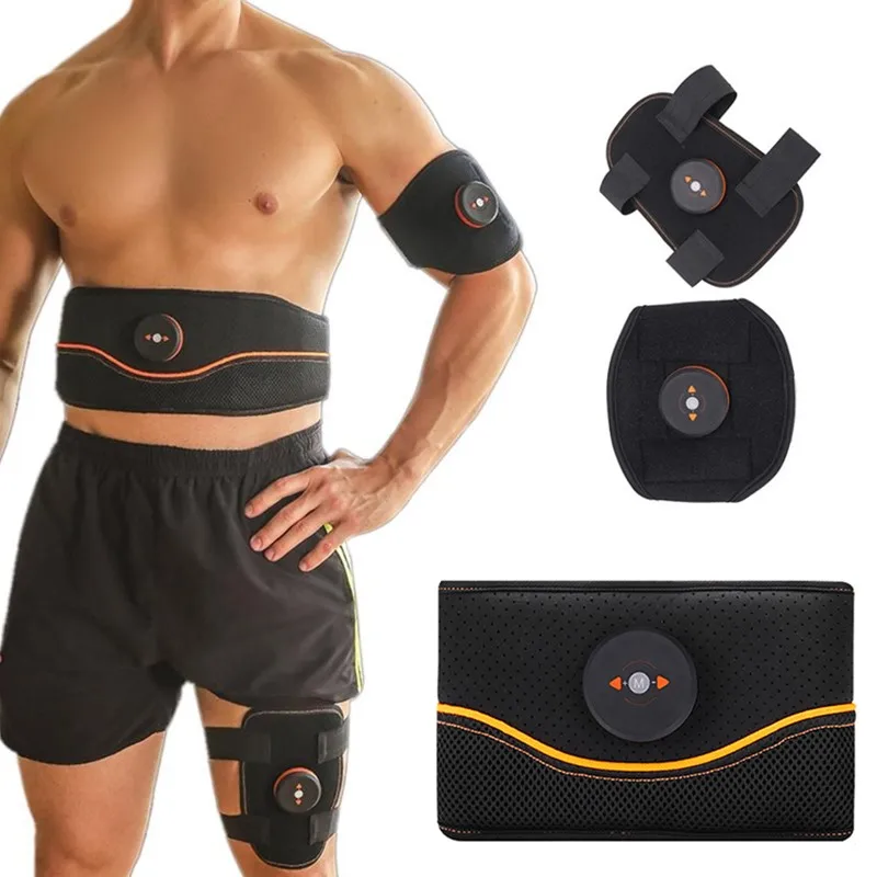 

Smart Vibration Body Slimming Belt EMS Abdominal Trainer Electric Muscle Stimulators Fitness Weight Loss Fat Burning Recharge