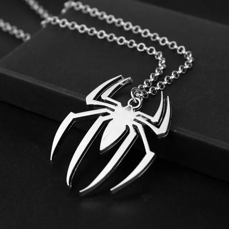 Кулон в форме животного ожерелье marvel супергерой Человек-паук цинковый сплав соединение украшений чокер вечерние подарки ZXMJ