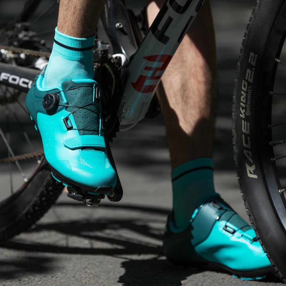 Santic, 12 класс, углеродное волокно, обувь для горного велосипеда, Мужская самоблокирующаяся обувь для горного велосипеда, дышащая Ультралегкая гоночная велосипедная обувь