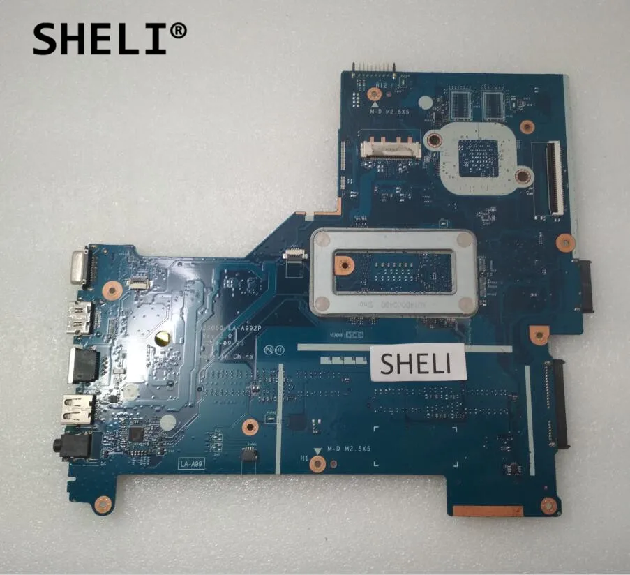 SHELI для HP 15 R 250 G3 материнская плата со стандартным процессором ZS050 i5 4210U 761535 501