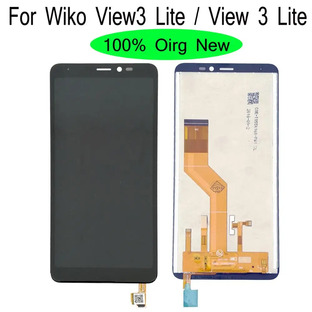 

Shyueda 100% Orig New For Wiko View3 Lite / View 3 Lite LCD Display Touch Screen Digitizer