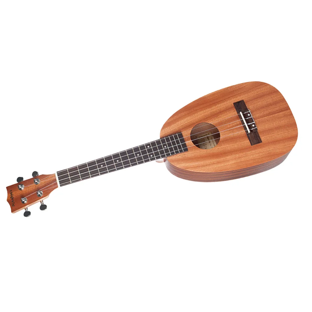 Sapele Дерево 2" ананас укулеле мини-укулеле для начинающих детей музыкальный подарок