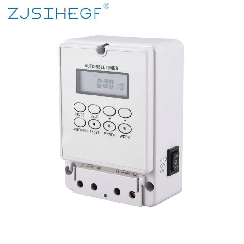 Цифровой школьный звонок с таймером переключатель ZTY08 интеллигентая (ый)