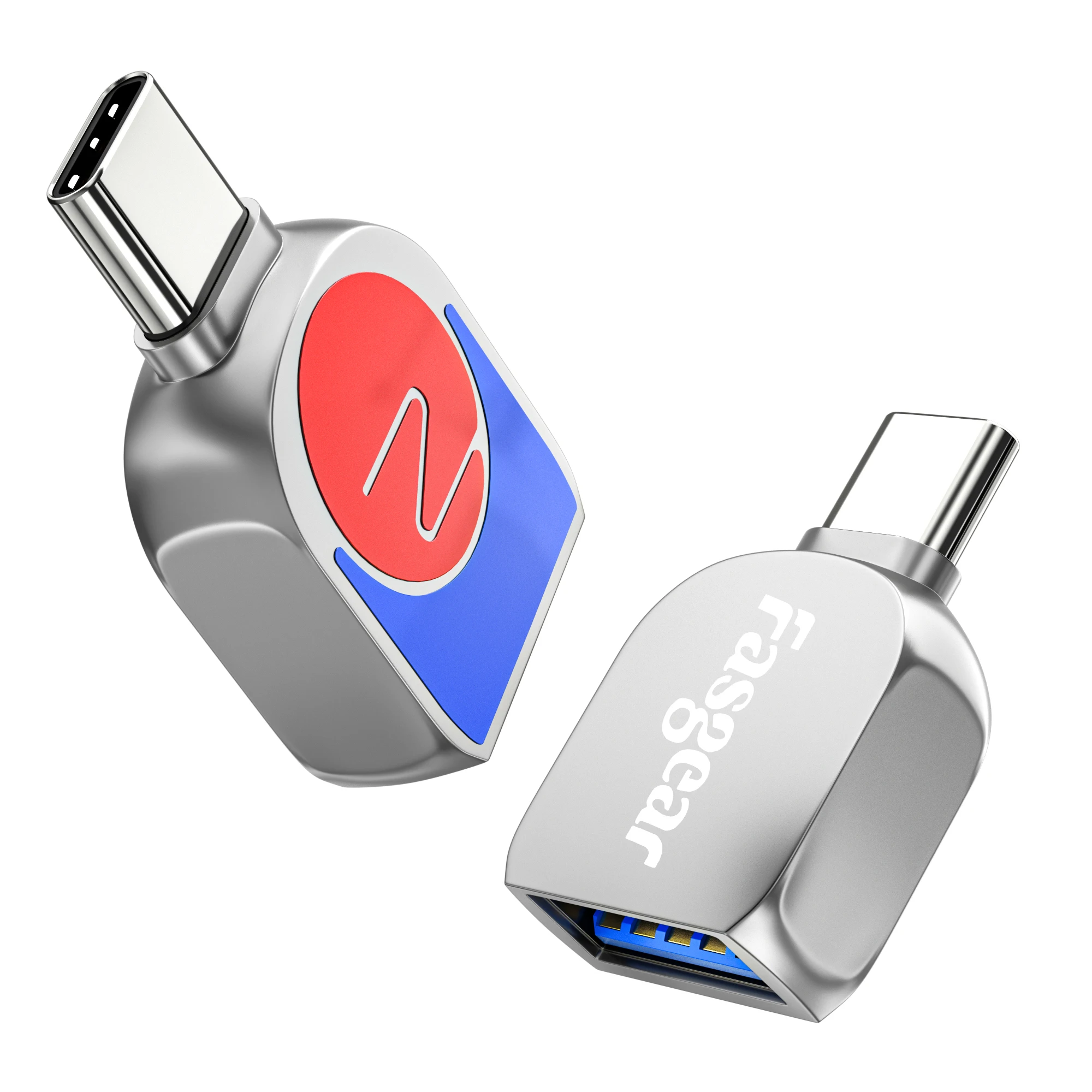Fasgear 2 упаковки 10 Гбит/с данных Snyc Тип C штекер на USB 3 1 гнездо адаптер для Macbook iMac