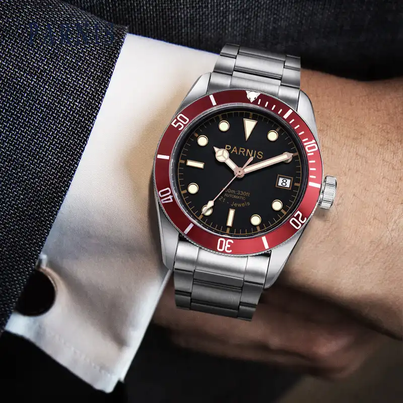 Relogio parnis automatico Clearance