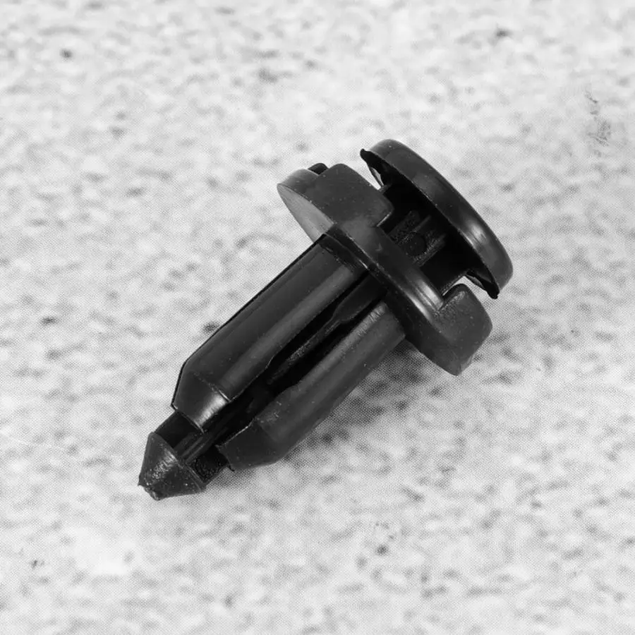 50pcs 9mm/0.35in Hole Screw Rivets Fastener Bumper Fenders Buckle Fit for Mitsubishi Fastener Clip Car Styling