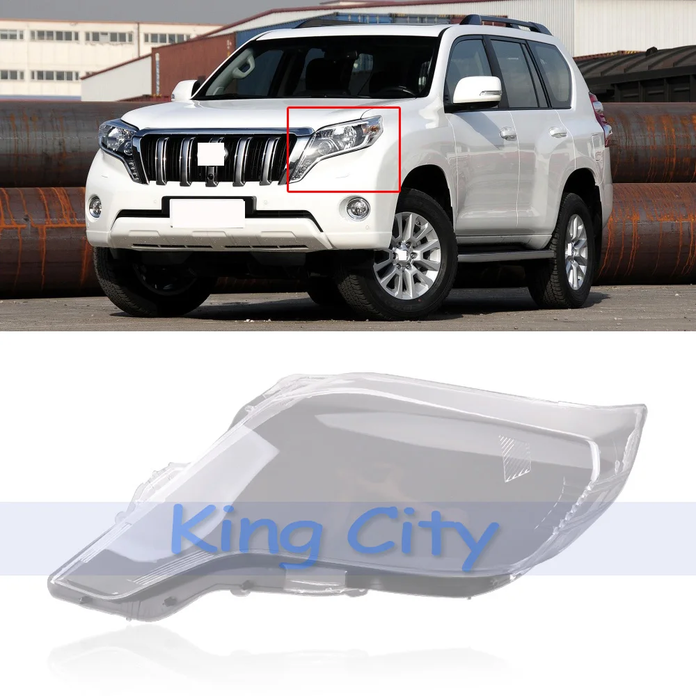 CAPQX 1 шт. для Land Cruiser Prado LC150 FJ150- налобный фонарь абажур фара водонепроницаемый яркий абажур крышка корпуса