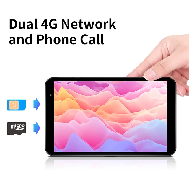 Teclast-Tableta P80X de 8 pulgadas, Android 9,0, 4G, Phablet SC9863A, Octa Core, 1280x800, IPS, 2GB RAM, 32GB ROM, PC, GPS, Cámaras duales Teclast-Tableta P80X de 8 pulgadas, Android 9,0, 4G, Phablet SC9863A, Octa Core, 1280x800, IPS, 2GB RAM, 32GB ROM, PC, GPS, Cámaras duales