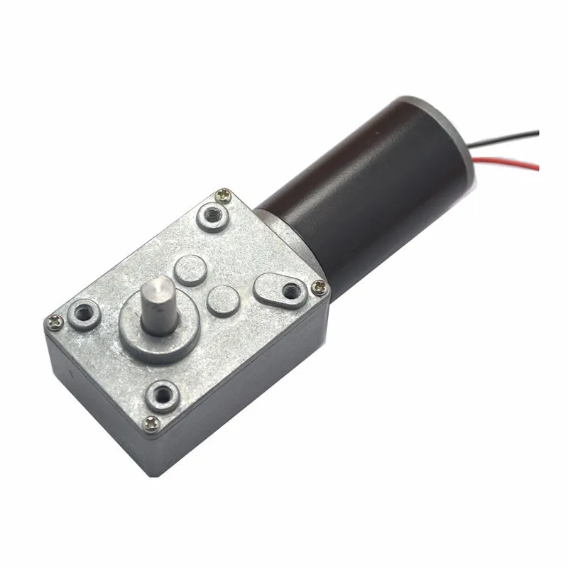 

1pc GM4058-31ZY DC 24V 7RPM High torque Turbo Motor Worm Geared Motor Reducer Motor