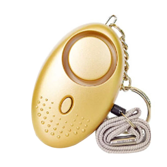 130 db Personal Security Alarm Keychain Self Defense Electronic Device for Women Girls Kids GY88