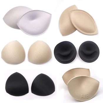 

2pcs/1pair Female Women Breast Push Up Pads Sponge Swimsuit Bikini Padding Chest Enhancers Bra Foam Insert Intimates Accessories
