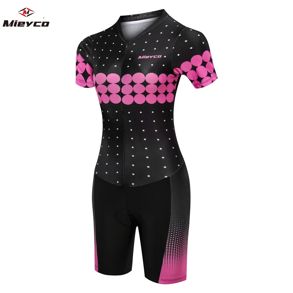 

Cycling Jersey Women Breathable Pad reflective Cycling Clothing Man Outdoor Sport mtb Bike Jersey Set Triathlon Suit Swimsuit
