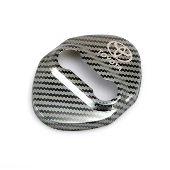 

4pcs NEW Car door lock protective cover For Toyota Corolla Camry Avensis Rav4 Yaris Auris TRD c-hr Prius trd car accessories