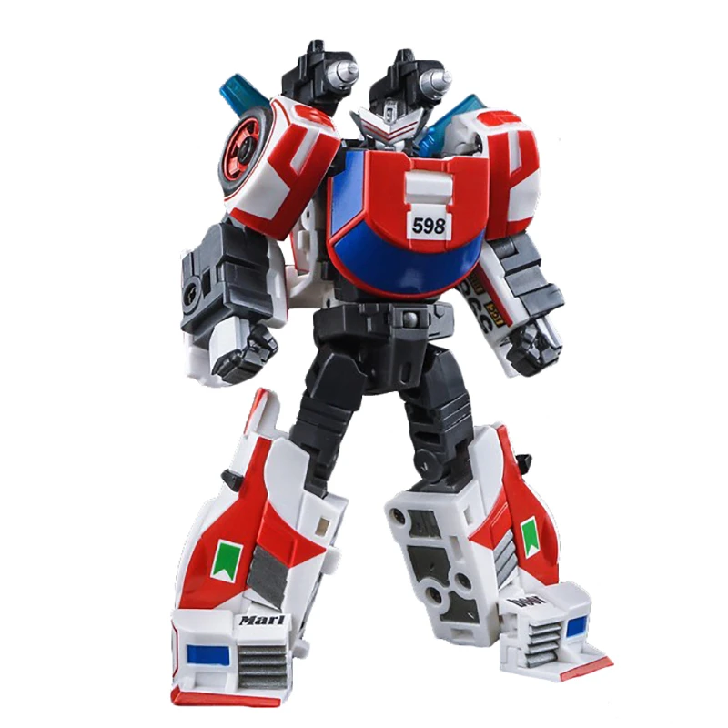 

Ironfactory EX-39D IF-EX39D Transformation Action Figure Toy Wheeljack Dustfog Model 8cm Statue Deformation Car Robot Figma