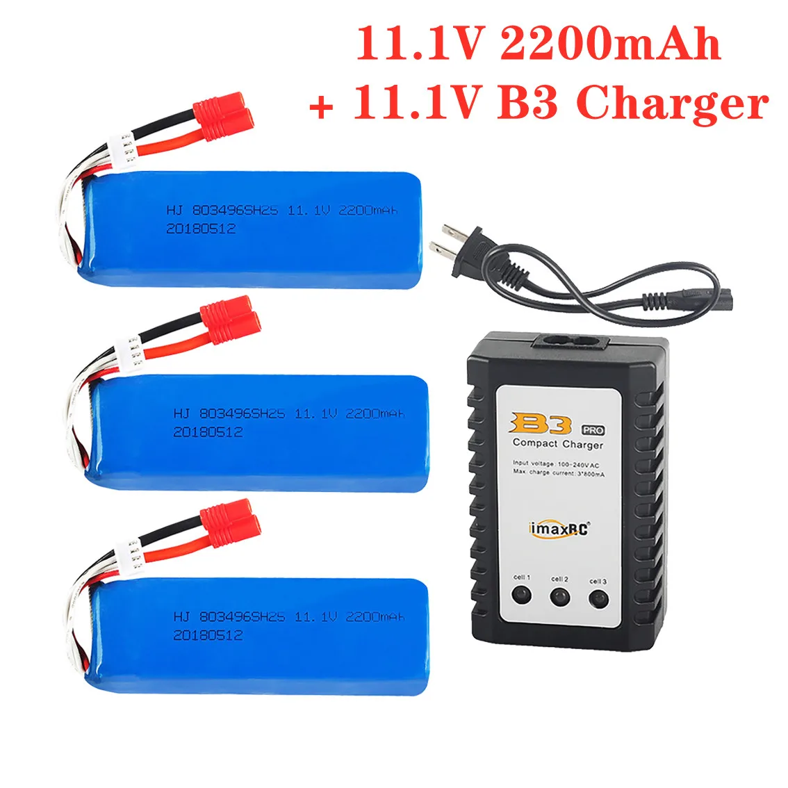 

3s battery 11.1v 2200 mah Lipo Battery 803496 + 7.4V 11.1V Charger For Bayangtoys X16 X21 X22 Rc Quadcopter Spare Parts 11.1 V