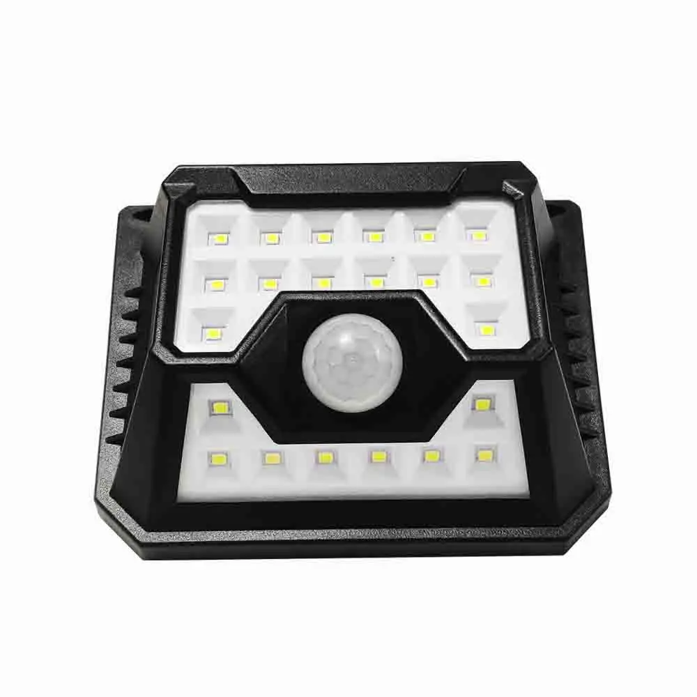 4-сторонняя лампа светодиод Уличный настенный светильник Солнечный свет лампы 32