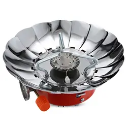 Ветрозащитная плита походная плита кухонная посуда для походов, пикника, барбекю с удлиненной трубной газовой плитой