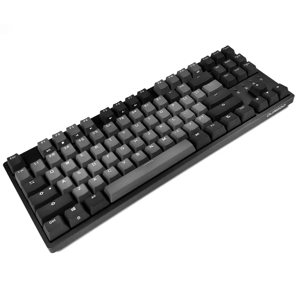 Игровая механическая клавиатура Durgod k320 с 87 клавишами проводная pbt usb type c