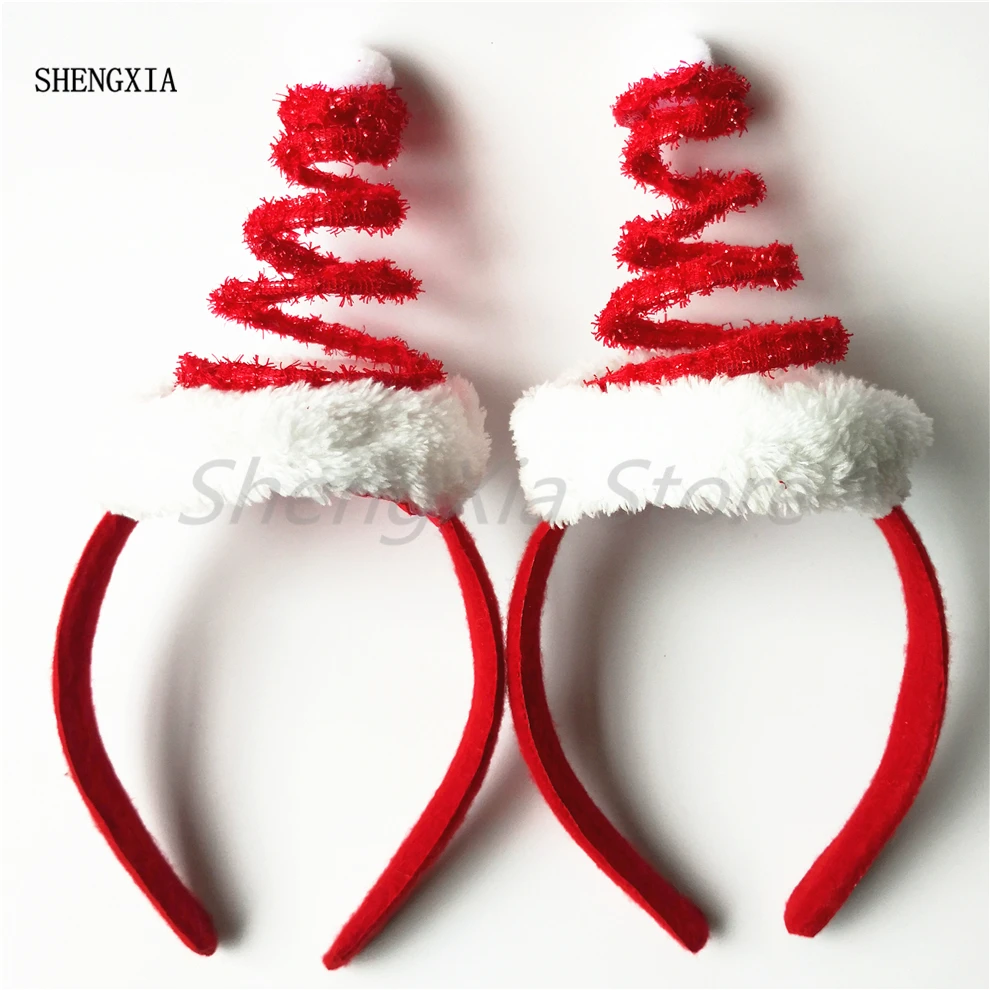

New Christmas Decoration Headband Holiday Party Spring Hat Headband Party Hair Accessories New Year Celebration Headwear