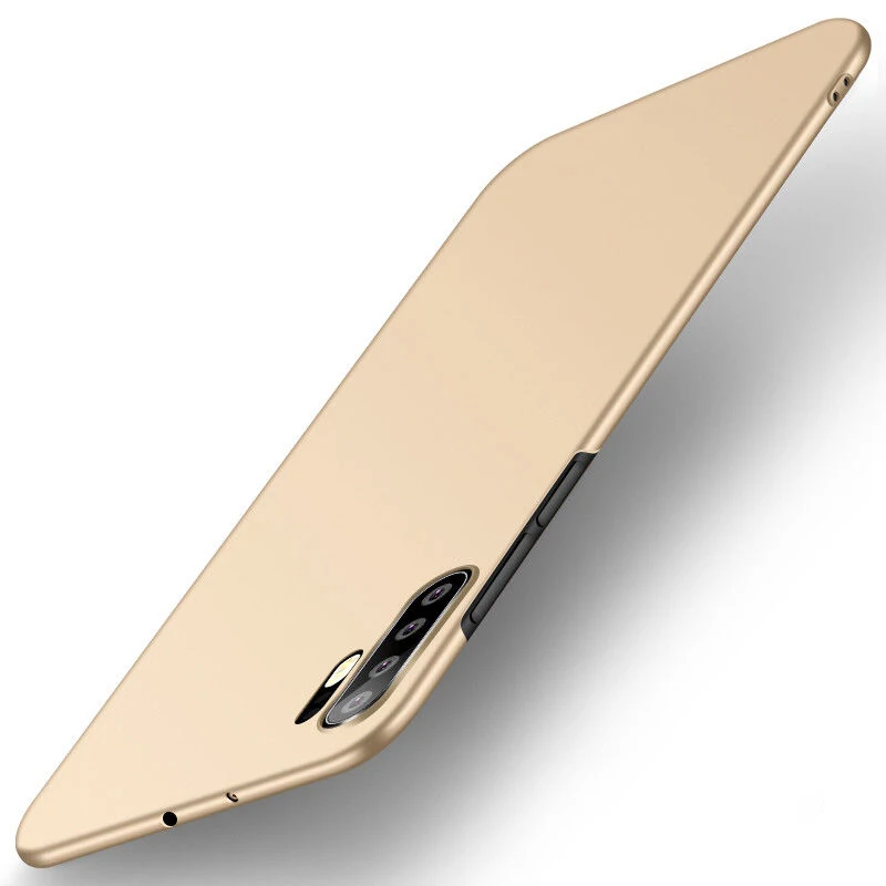 Ультратонкий матовый чехол для телефона huawei mate 20 Lite P20 P30 Lite Pro P Smart жесткий чехол из поликарбоната для huawei NOVA 3 3i 3E - Цвет: Gold
