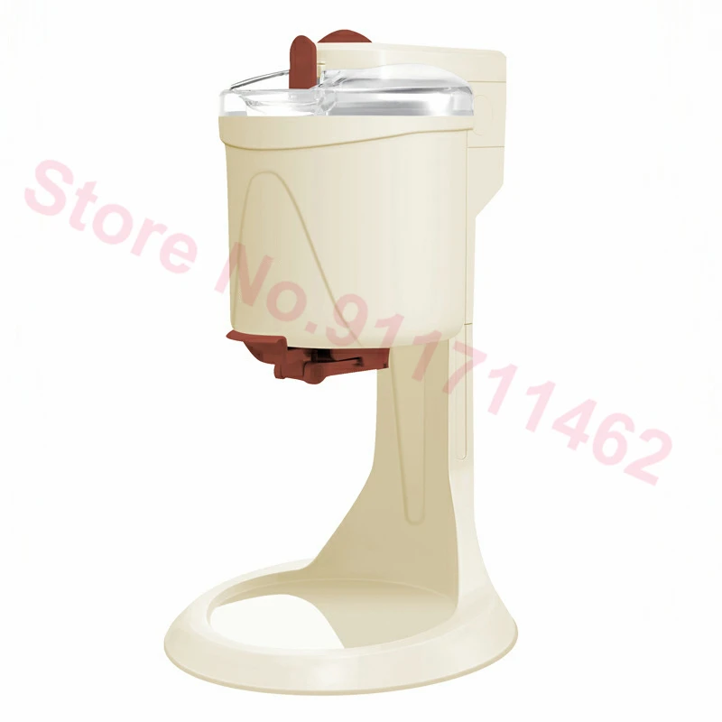 220V Household Soft Serve Ice Cream Machine Automatic Icecream Sundae Maker DIY Fruit Dessert Milkshake Smoothie 6