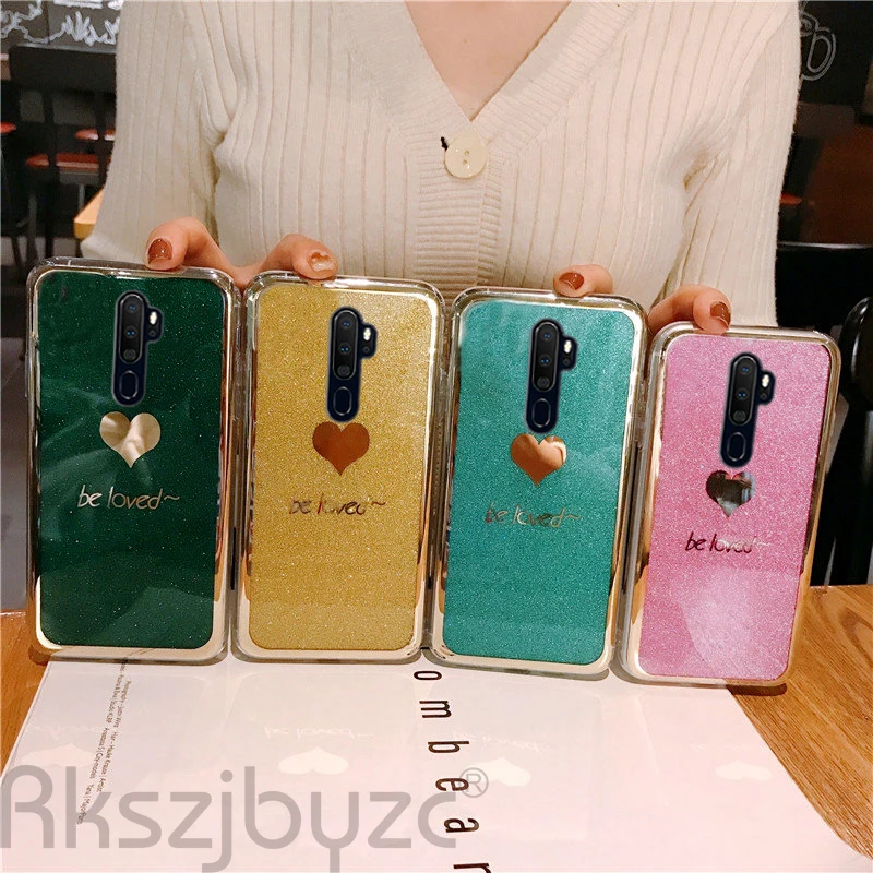 IMD чехол с блестками для OPPO Realme 5 Pro Чехол Realme5 C2 Блестящий силиконовый мягкий