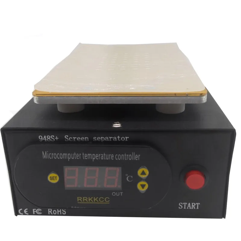 Белый Lcd сепаратор машина встроенный насос вакуумный экран ремонтная машина комплект для смартфона iPhone/samsung Ремонт PK UYUE 948S - Цвет: Белый