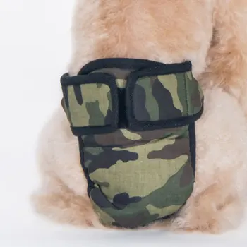 

New Cartoon Reusable Male Dogs Diapers Washable Waterproof Breathable Diapers Pet Dog Pant Stylish Sanitary Nappy Diaper