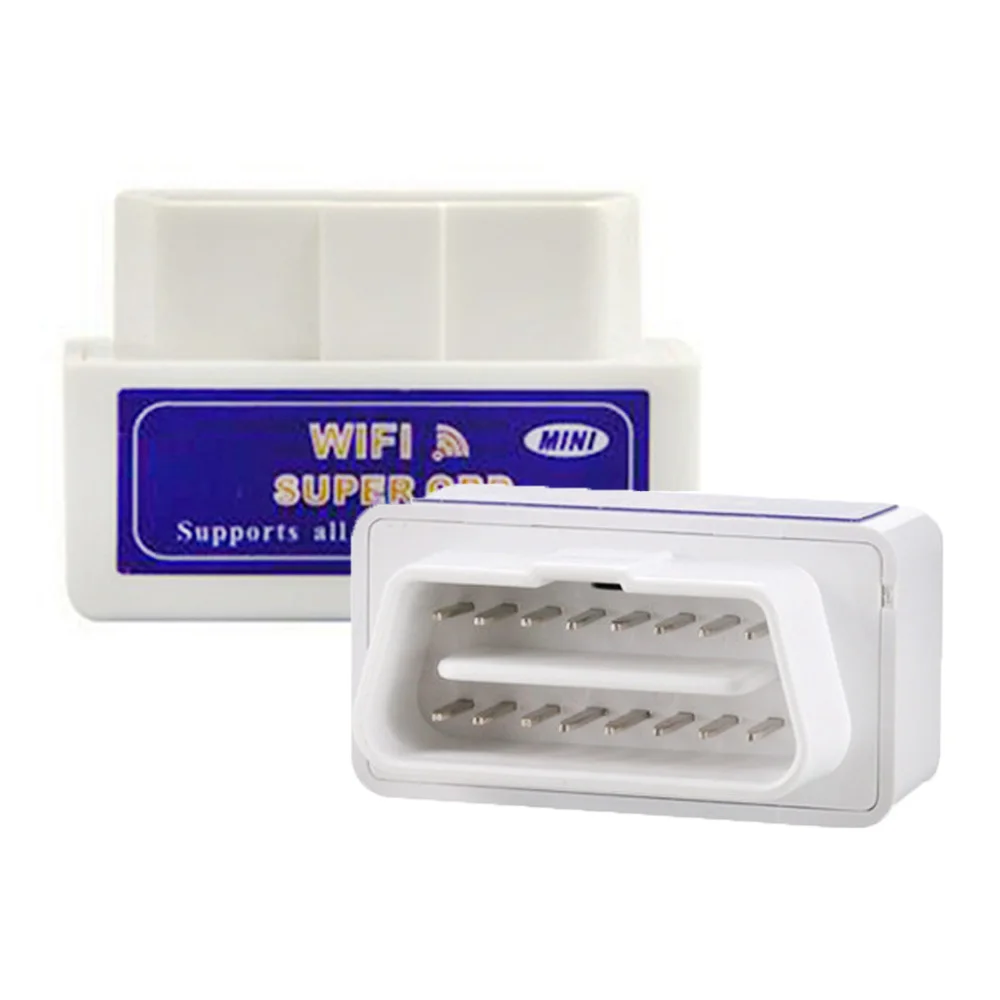 Супер Мини ELM327 OBDII OBD2 V1.5 WiFi Автомобильный диагностический беспроводной сканер инструмент автомобильные аксессуары ELM327 V1.5 M8617