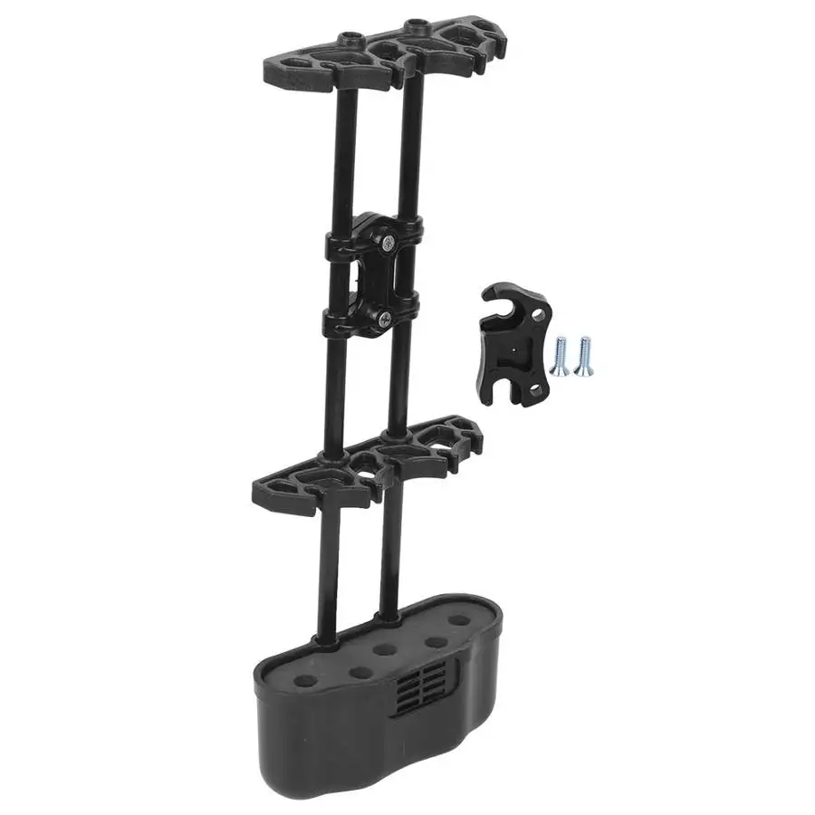 Portable Archery Arrow Quiver 6pcs Quick Release Box Bag Compound Bow Holder Case Hunting Shooting Accessory | Спорт и развлечения