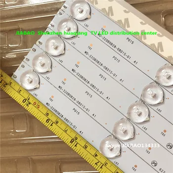 

9Pieces/lot 32 inch LCD TV backlight strip 7LED 6V 53cm 100% NEW