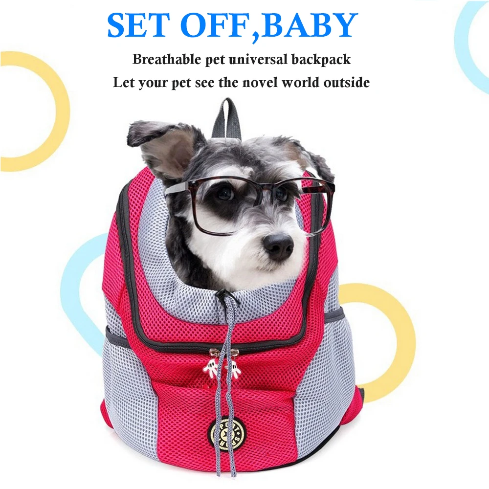 Дорожный рюкзак для домашних животных портативная нагрудная сумка из дышащей