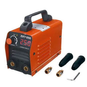 

ZX7-250 250A Mini Electric Welding Machine Portable Digital Display MMA ARC DC Inverter Plastic Welder for DIY Welding Working