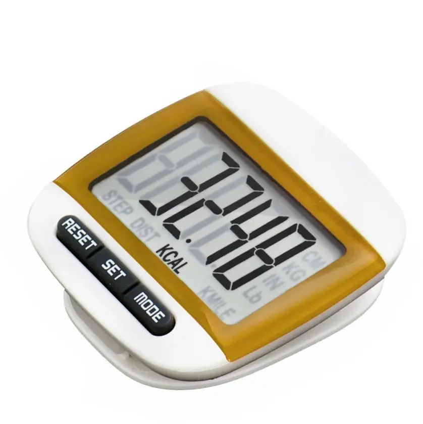 Премиум фитнес-часы ЖК-цифровой шаговый шагомер счетчик калорий дистанционный запуск Зажим для ремня contrapassi Montre Cardio L801
