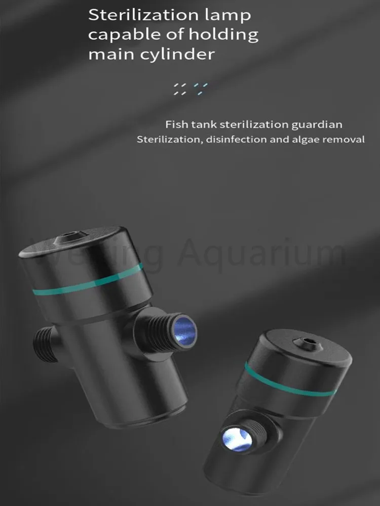 Lampe Uv 13w Stérilisateur UV 13W Pour Aquarium - Clarificateur Eau Avec Minuterie - Étanche & Sécurisé Luce Uv