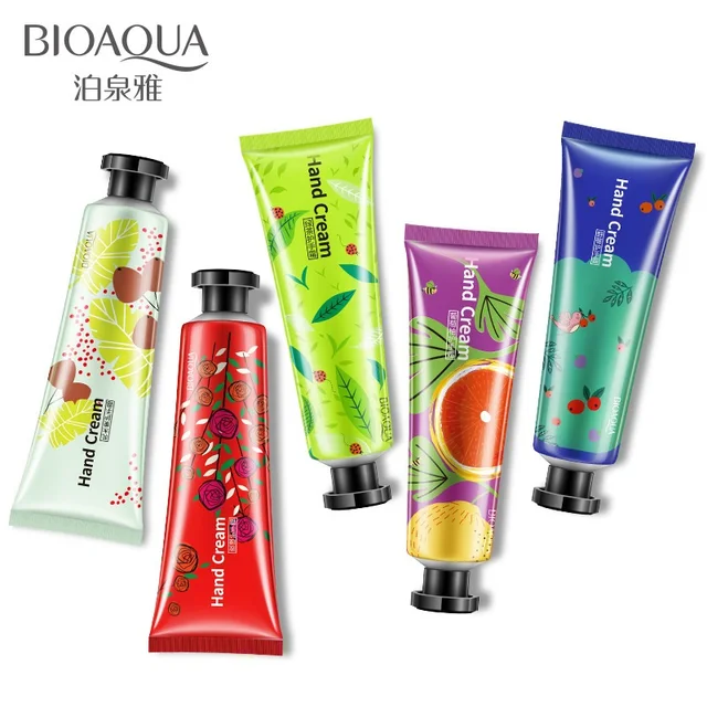 BIOAQUA Plant flavor Hand Cream Set Moisturizing Hydra Moisturizing Nourishing Anti chapping Whitening skin care set