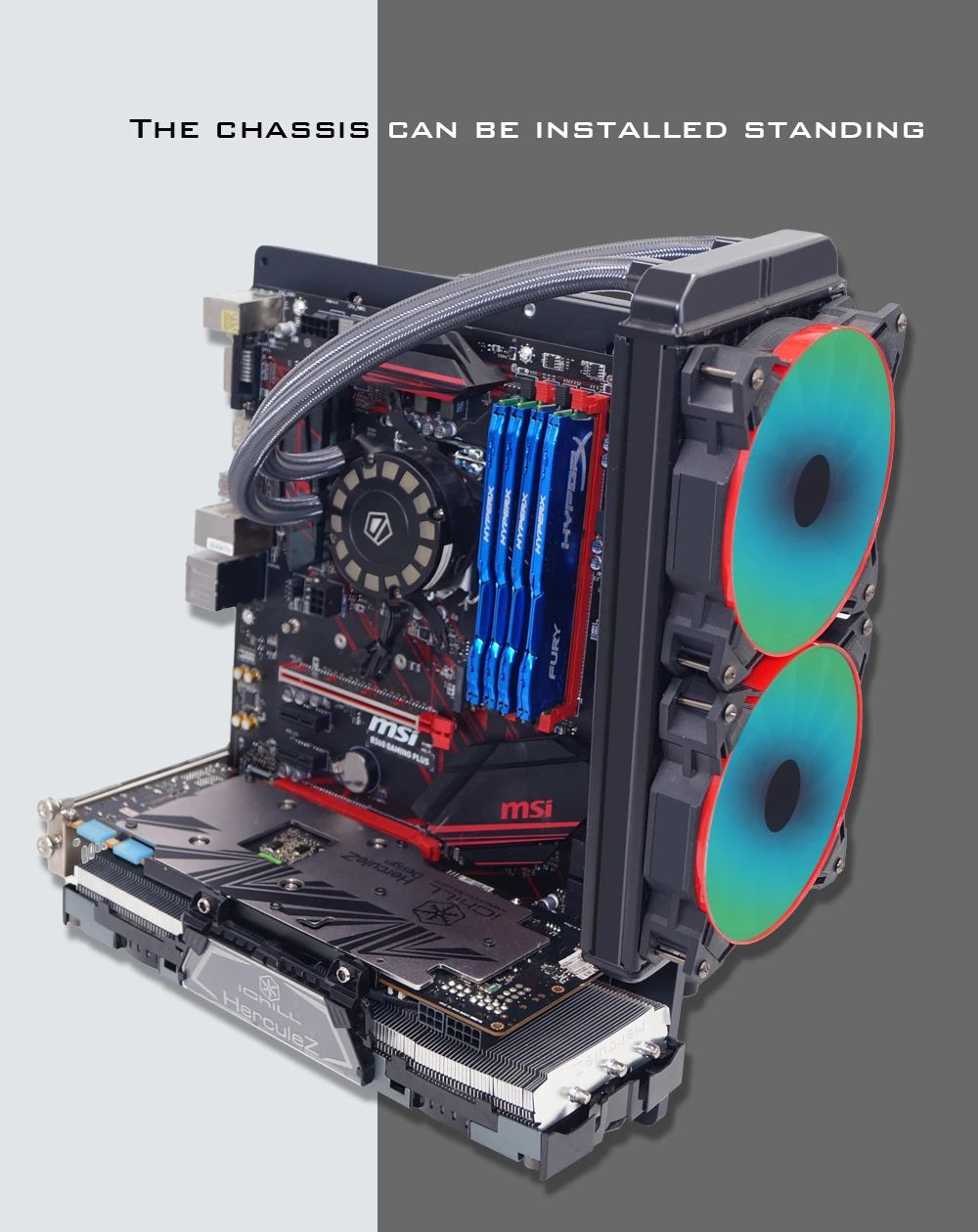 protest vi Forstyrre Open Air Test Bench Pc Case Mini Itx Matx Atx Pc Frame Usb 3.0 Water  Cooling Fan Diy Mod Overclocking Nas Htpc Graphics Card - Integrated  Circuits - AliExpress