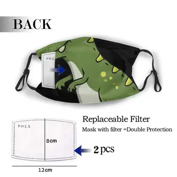 

protective mask with filter Tea Rex Funny Dinosaur Print Coffee Mug anti dust PM2.5 reuse adult teen child girl