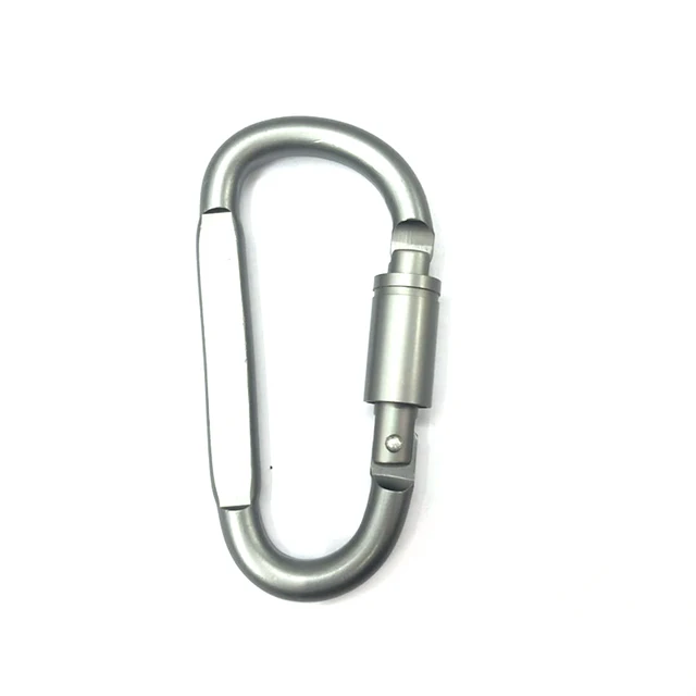 1Pcs Carabiner Travel Kit Camping Equipment Alloy Aluminum Survival Gear Camp Mountaineering Hook Outdoor Carabiner Accessories 1PC