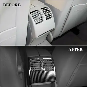 

Carbon fiber style Air Vent Trim Cover 1Pc Replacement Frame Inner ABS Interior Durable Practical