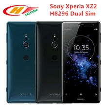 Смартфон sony Xperia XZ2 H8296 с двумя sim-картами, 4G LTE, 5,7 дюймов, Восьмиядерный процессор Snapdragon 845, 6 ГБ ОЗУ, 64 Гб ПЗУ, NFC