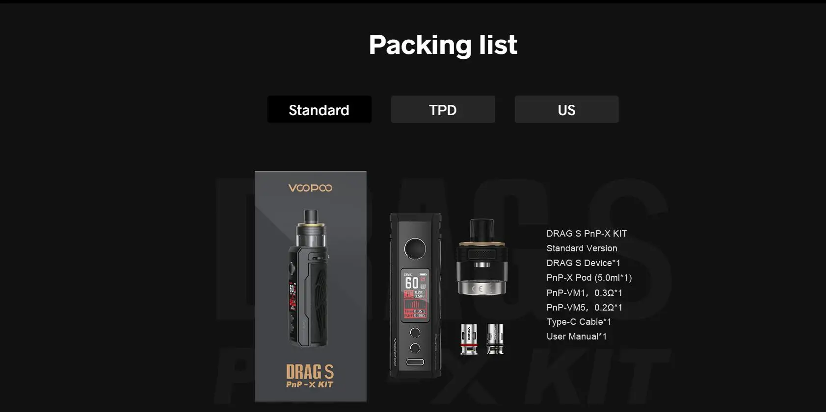voopoo drag s พร้อมสูบ voopoo drag s พร้อมสูบ