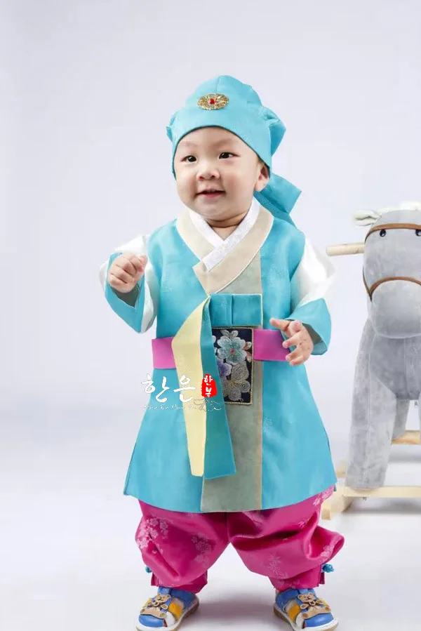 Национальный костюм в Корейском стиле для мальчиков; Hanfu; Одежда для мальчиков на День рождения; Hanfu; новейший стиль; He-tz6103; Рождественская Одежда для мальчиков