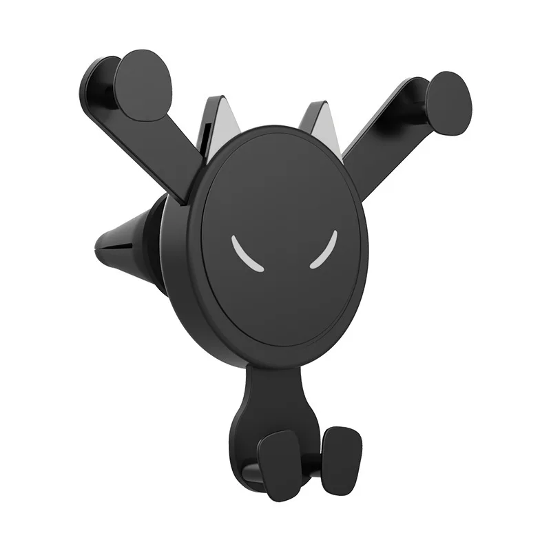 Универсальный автомобильный держатель телефона для телефона в Автомобиле вентиляционное отверстие подставка без магнитный держатель для мобильного телефона для iPhone смартфон Скоба-держатель - Цвет: white