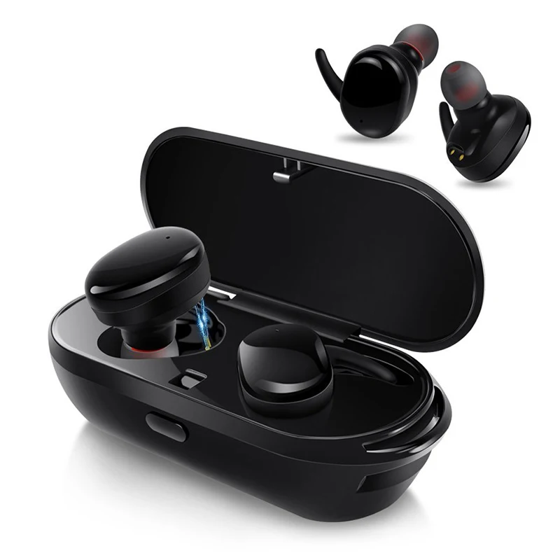 

TWS Wireless Bluetooth Stero Earphones Sports Waterproof Earbud Music Noise Reduction Earpieces Headset For Huawei Xiaomi IPhone