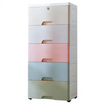 

Wide slit storage cabinet drawer type kitchen rack bathroom plastic storage storage box