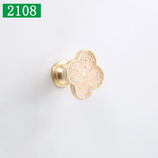 28 Colors European Style Cabinet Knobs and Handles Fashion Hanging Hooks Wall Decor Furniture Dressing Drawer Knob Kitchen Pull 2108-Knob