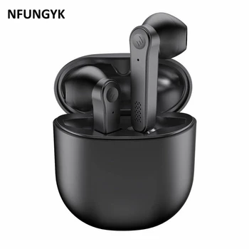 

Wireless Bluetooth Earphones Earbuds Handsfree in ear Sports Headset with Charging Box For Smart phone Touch Control with mic