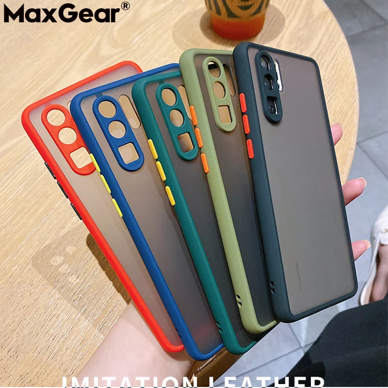 Матовый ударопрочный чехол для мобильного телефона huawei P20 P30 Lite mate 30 Honor 20 Pro 9X Y9S Y9