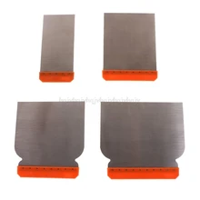 4 шт. шпатлевка из углеродистой стали комплект ножей долговечный скребок шпатлевка инструмент для наполнения N22 19 Прямая поставка